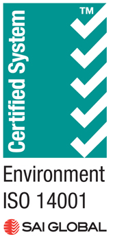 Environment ISO 14001 SAI Global Certified System