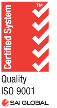 Quality ISO 9001 SAI Global Certified System